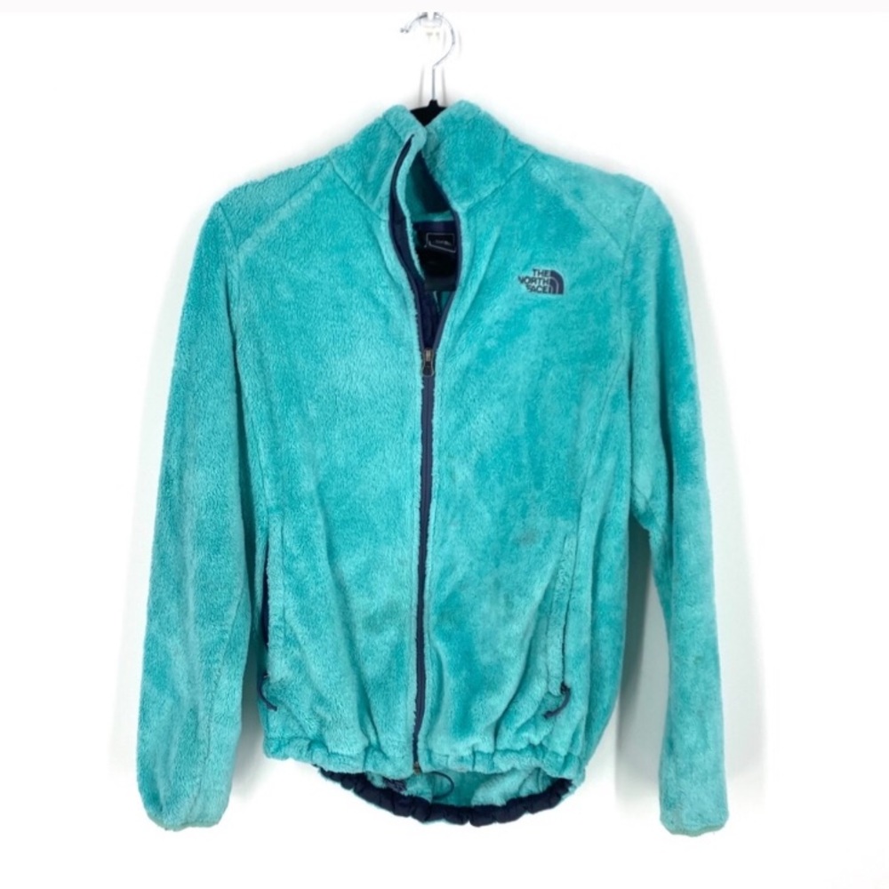 Fuzzy North Face Jacket